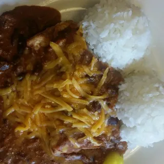 Chili Burrito Plate