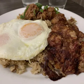 Korean Fried Chicken Breakfast