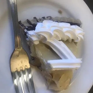 Slice of Banana Cream Pie
