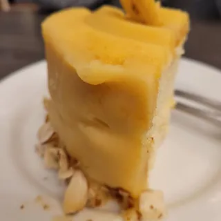 Slice of Banana Chantilly Cake