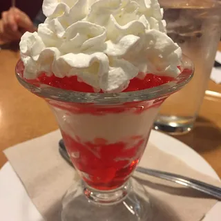Strawberry Gelatin Cream Cheese Square