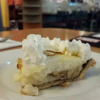 Slice of Banana Cream Pie
