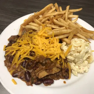 Chili Burrito Plate