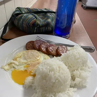 Portuguese Sausage Breakfast Sandwich