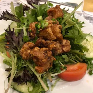 Korean Fried Chicken Salad