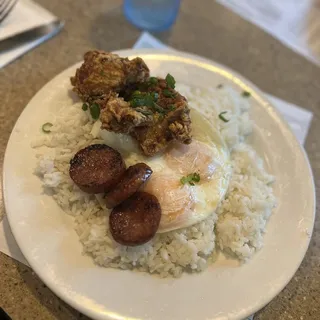Korean Fried Chicken Breakfast