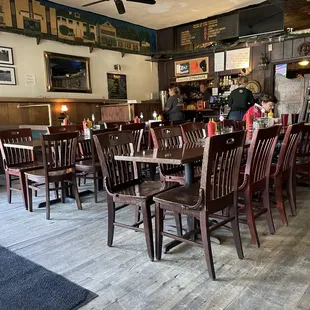 Cozy! And lots of available seating if you go during non-peak times.