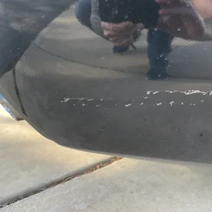 Brushes removed clear coat on both sides of my car.