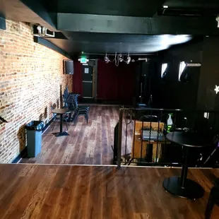 2nd floor is another large space completely redone. Karaoke on Monday and Tuesday.
