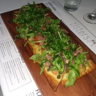 Salmon Flatbread