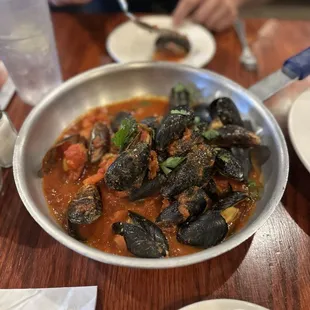 Mussels appetizer