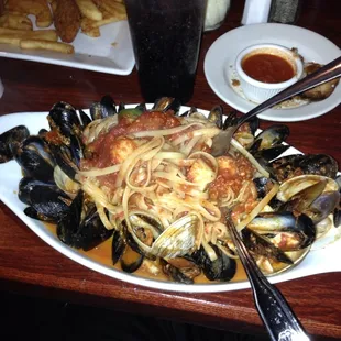 Pasquale special with scallops...this place is amazing italian.