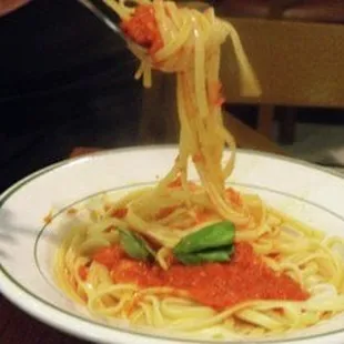 pasta dish, pasta, food