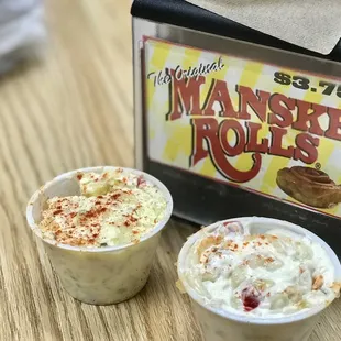 Potato Salad and Mac Salad