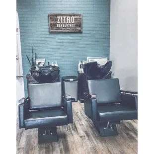 Be sure to get your hair shampooed and styled