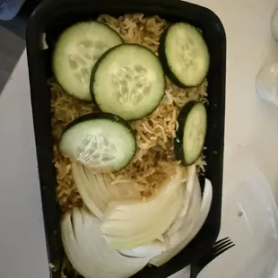 Chicken Dum Biryani - obviously mine was to go