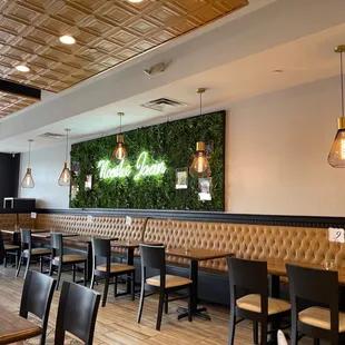 the interior of a restaurant