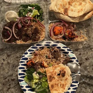 Chapli Kabob (beef or chicken)