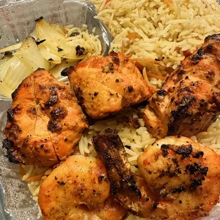 Chicken & Chicken Kabob Combo
