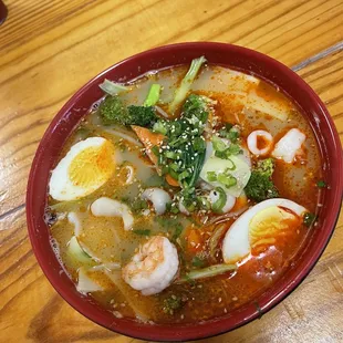 Spicy Seafood Ramen