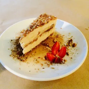 Baklava ice cream cake, one word to describe this item, &quot;Amazing&quot;