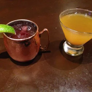 Fall 2017 seasonal cocktails: Cran-Caramel Apple Mule &amp; Pumpkin Vanilla Martini