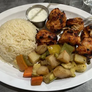 Chicken Kebab Platter