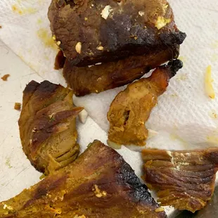 Meat over cooked cold burnt leftover RE grilled ??  Food has been so good until today, manager assured me this was freshly cooked!!!