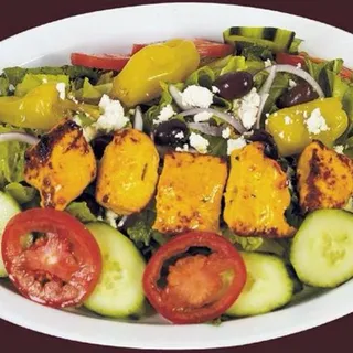 Greek Salad with Chicken