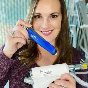 Our 2 favorite treatments to refresh your skin: Halo Laser and SkinPen Microneedling