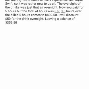 This is the response I get