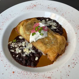 Dinner Pasilla de Oaxaca Relleno