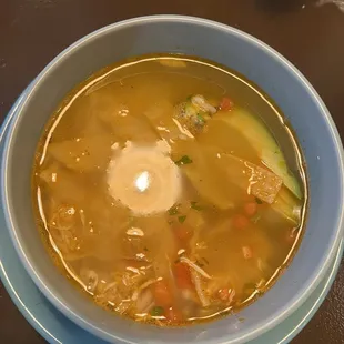Zocalo&apos;s tortilla soup