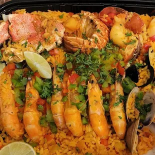 Seafood Paella for 2