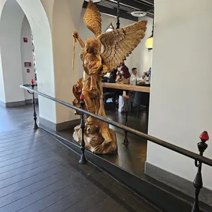 St. Michael slaying the dragon???