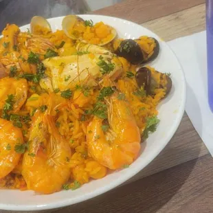 Seafood Paella
