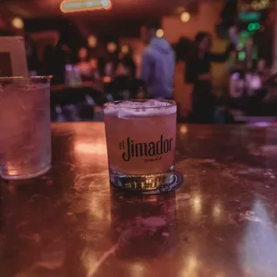 This was the Mint To Be with Dickel No 8 Whiskey, Lemon, Ginger, Mint, Raspberry