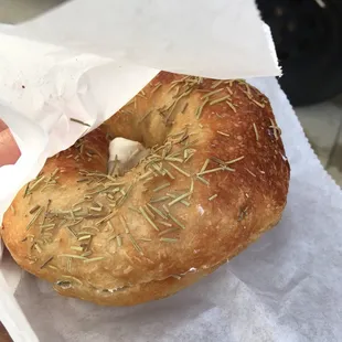 Rosemary & Sea Salt Bagel