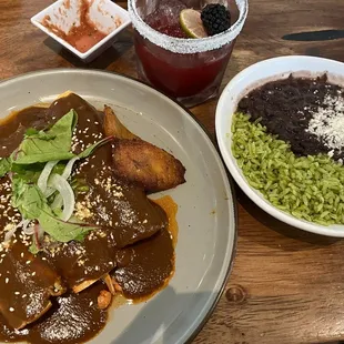 Mole enchiladas.   4.5/5
