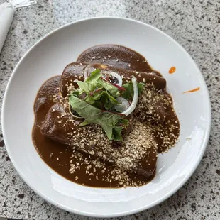 Chicken Mole Enchilada