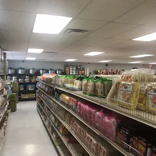 a variety of food items