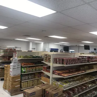 a variety of food items