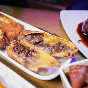 Philly Cheese Steak Eggrolls