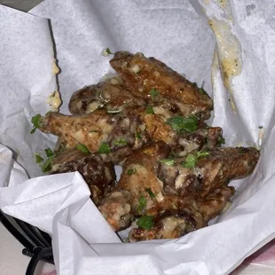 Parmesan wings