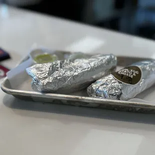 Tacos Cozily Wrapped &amp; Piping Hot!
