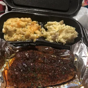 Blackened Salmon Platter