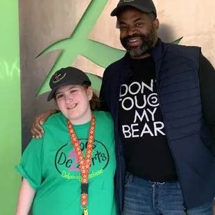 Our City Council President stopped by for a visit.