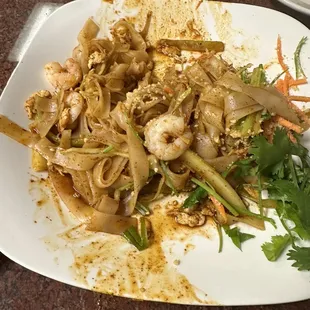 4. Pad Thai shrimp