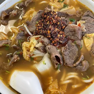 Roasted Lamb Noodle Souo