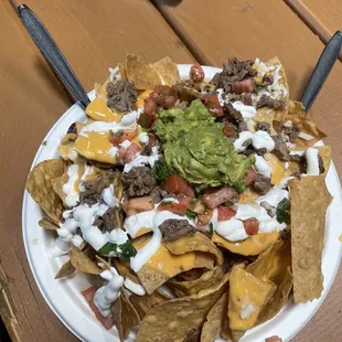 Steak nachos